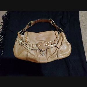 Juicy couture tan leather handbag